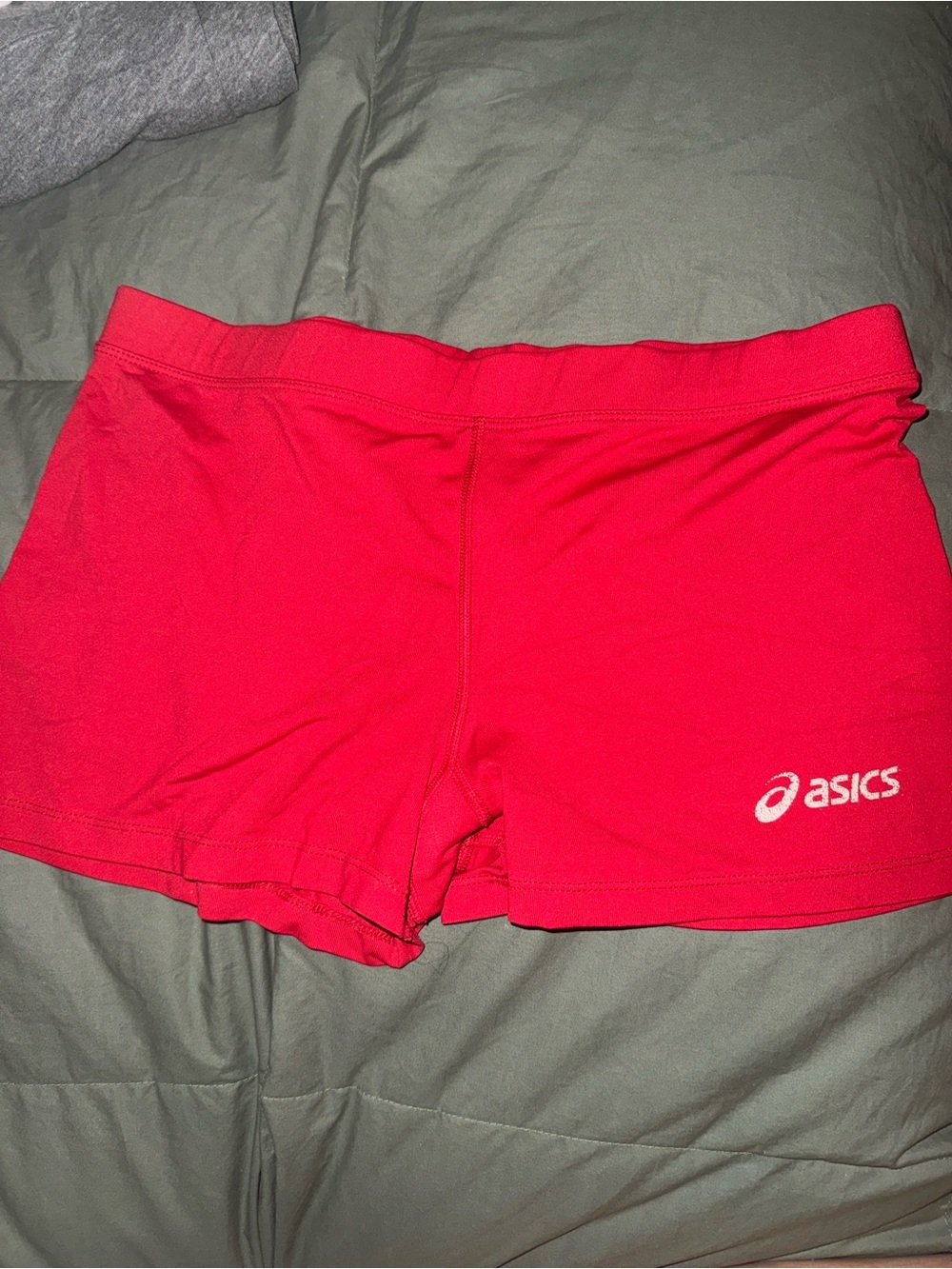 ASICS Women's Bright Red Bike Shorts
